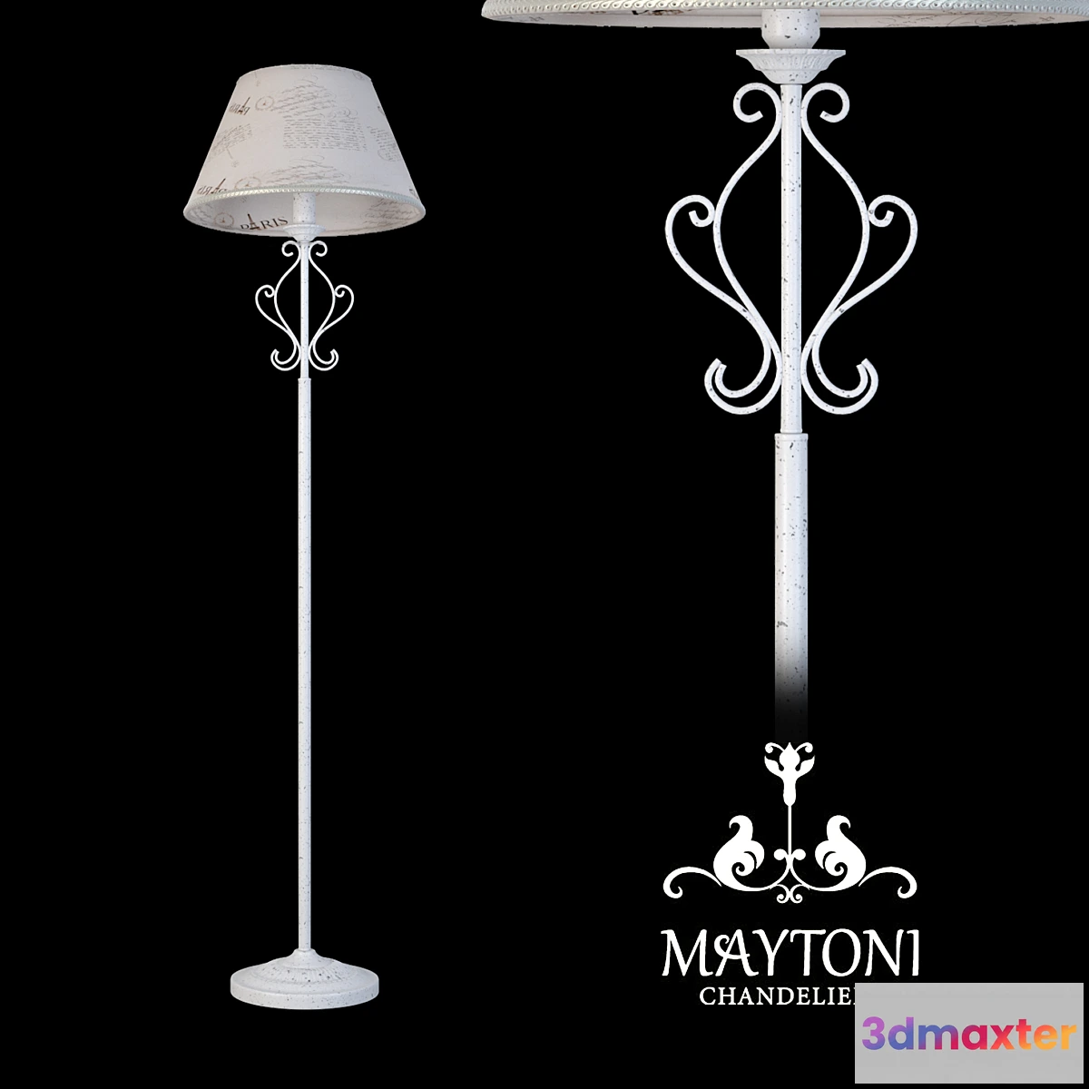 1423262 - Floor lamp Maytoni ARM402-11-W 3D Max