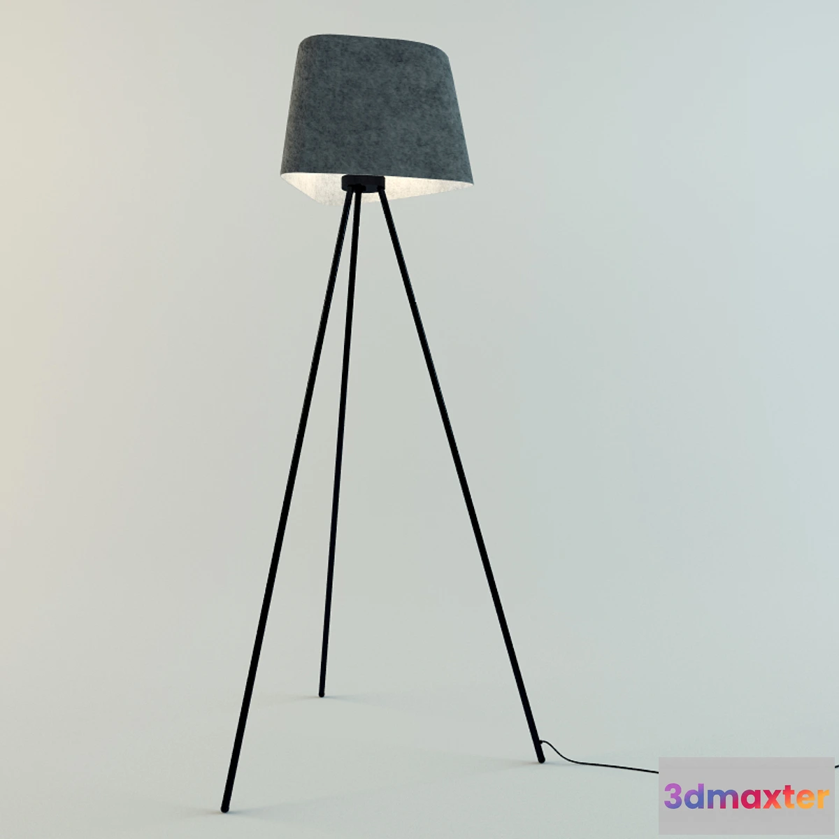 1425364 - Tom Dixon_Felt Shade Tripod Stand 3D Max