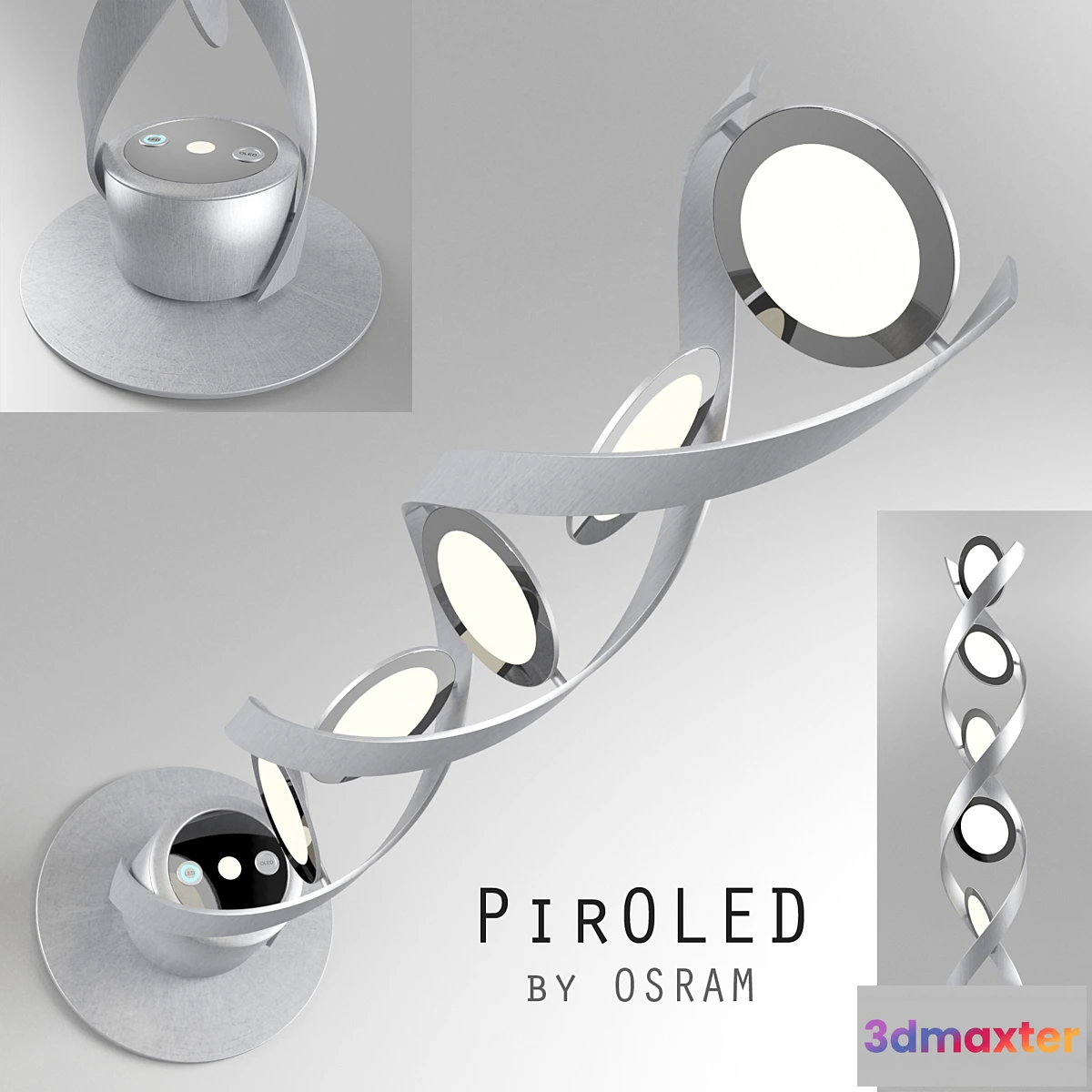 1425898 - PirOLED - fashionable lamp from OSRAM 3D Max