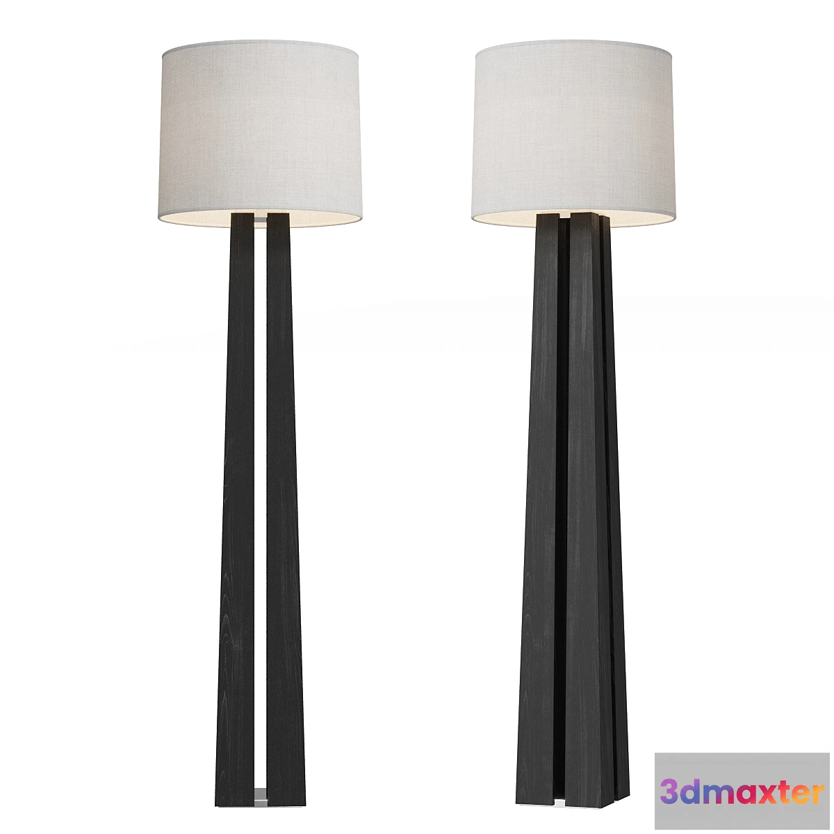 1426118 - HOLLY HUNT Sequoia Floor Lamp 3D Max