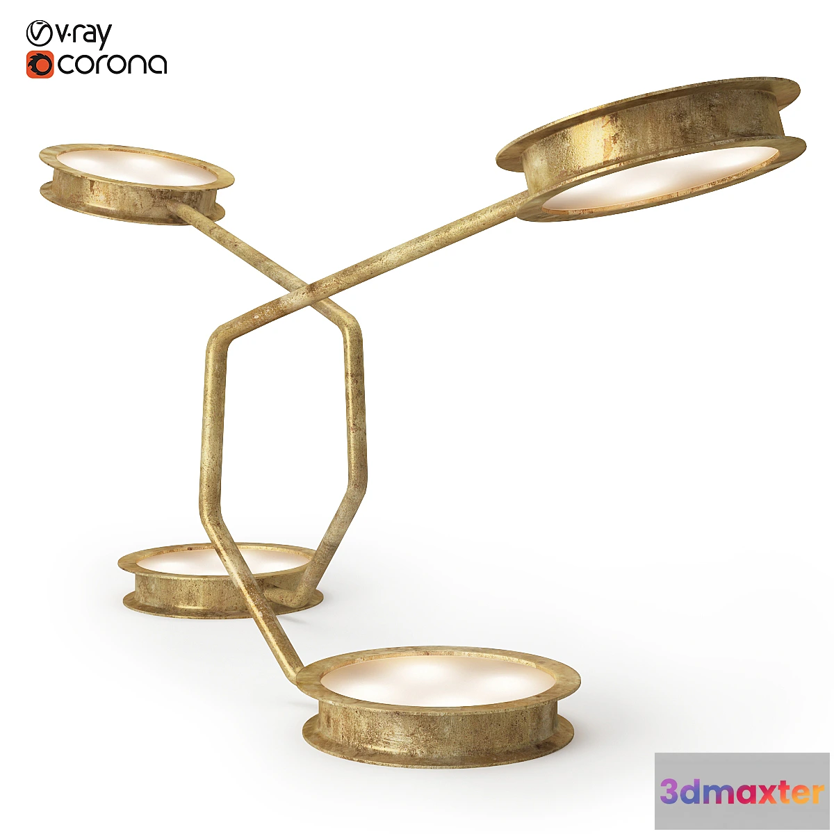 1427324 - Ceccotti After Glow Floor Lamp 3D Max