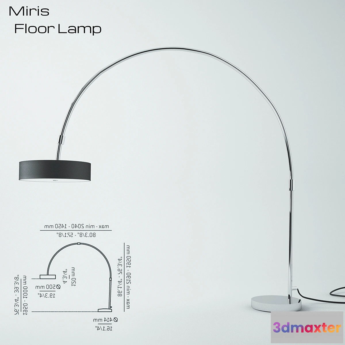 1428752 - Miris Floor Lamp 3D Max