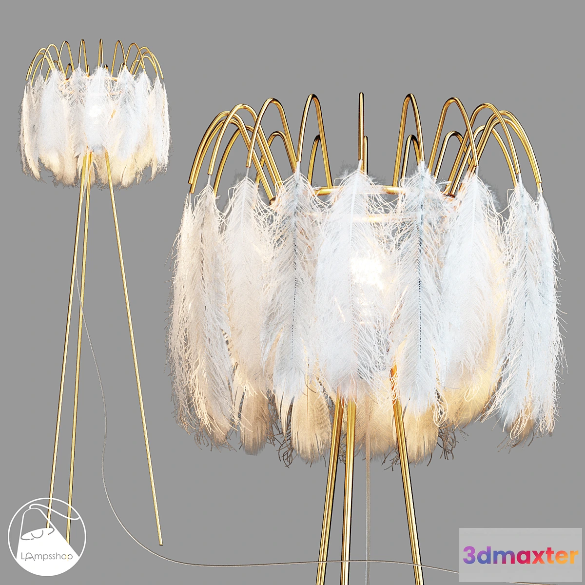 1430672 - Floor lamp Ciza T6006 Lampsshop.com 3D Max