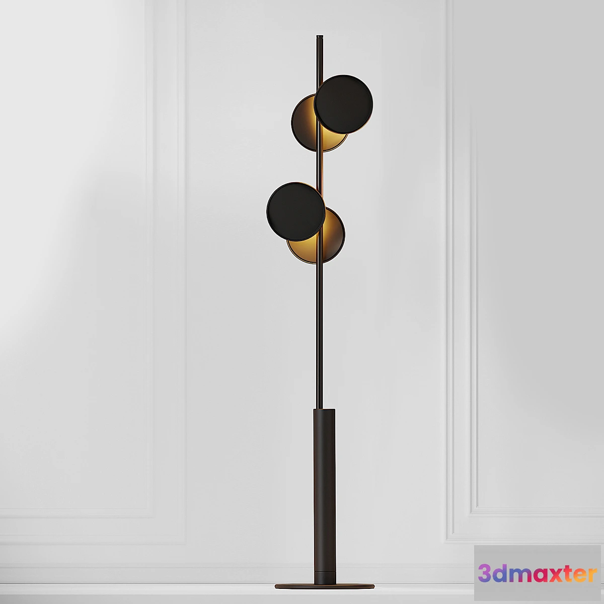 1433276 - Studio Truly Truly X Rakumba - Typography Floor Lamp 3D Max