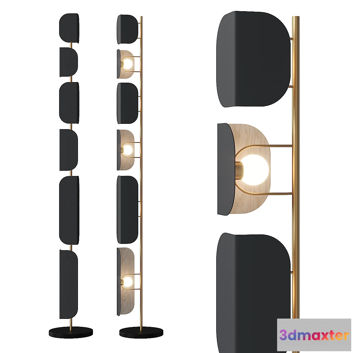 1433984 - ARPEGGIO floor lamp 3D Max