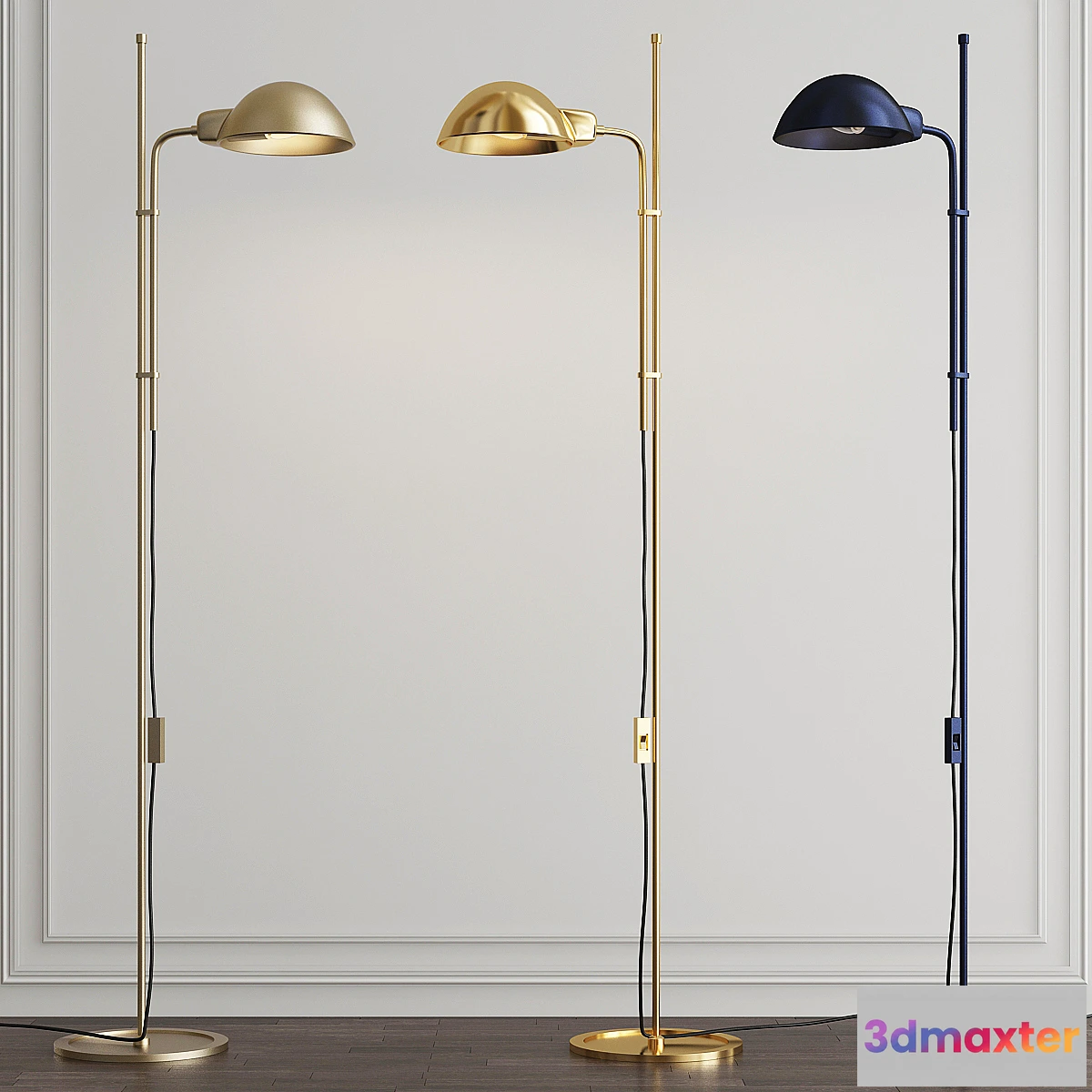 1435986 - FUNICULI FLOOR LAMP 3D Max