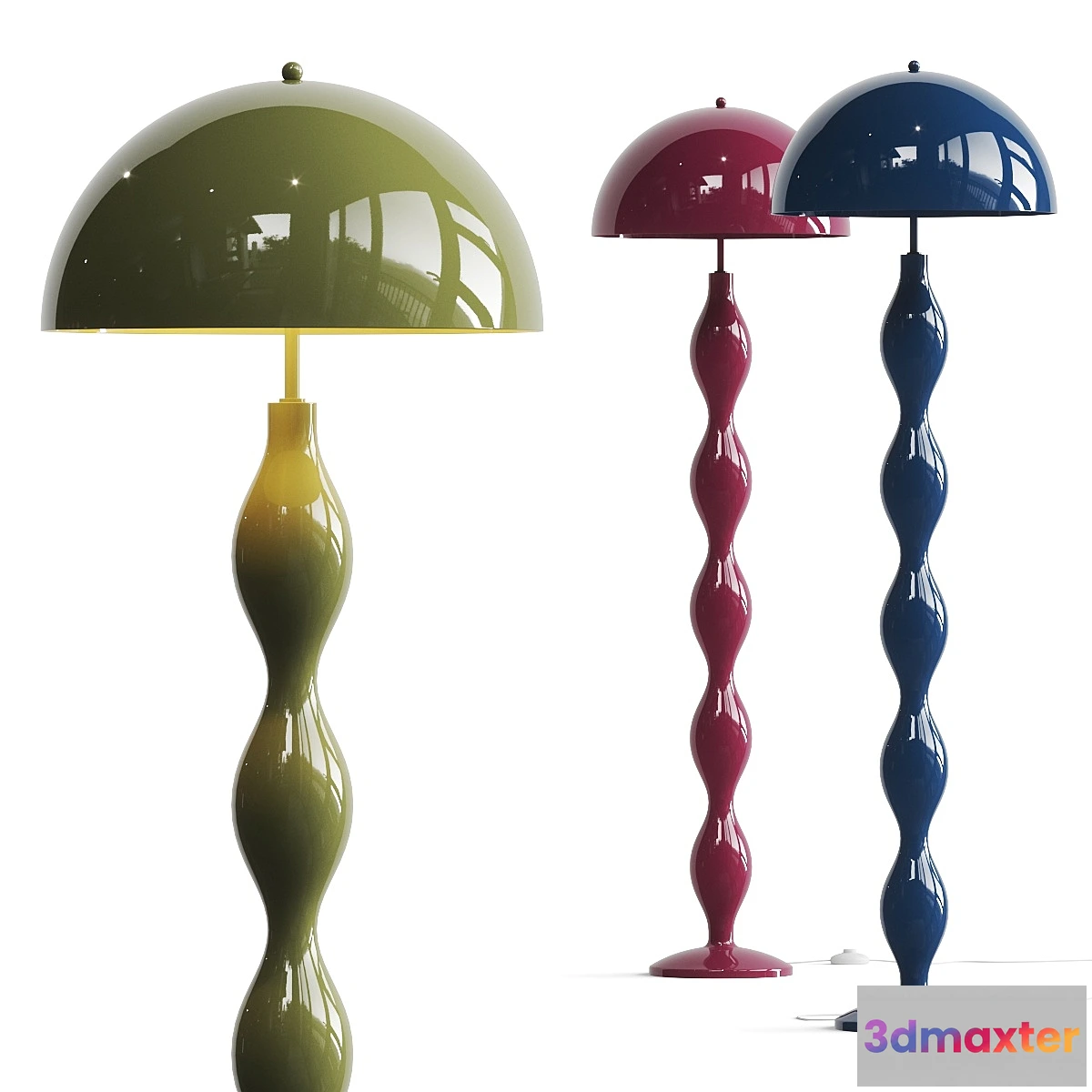 1437914 - MakeBelieve Drop Floor Lamp 3D Max