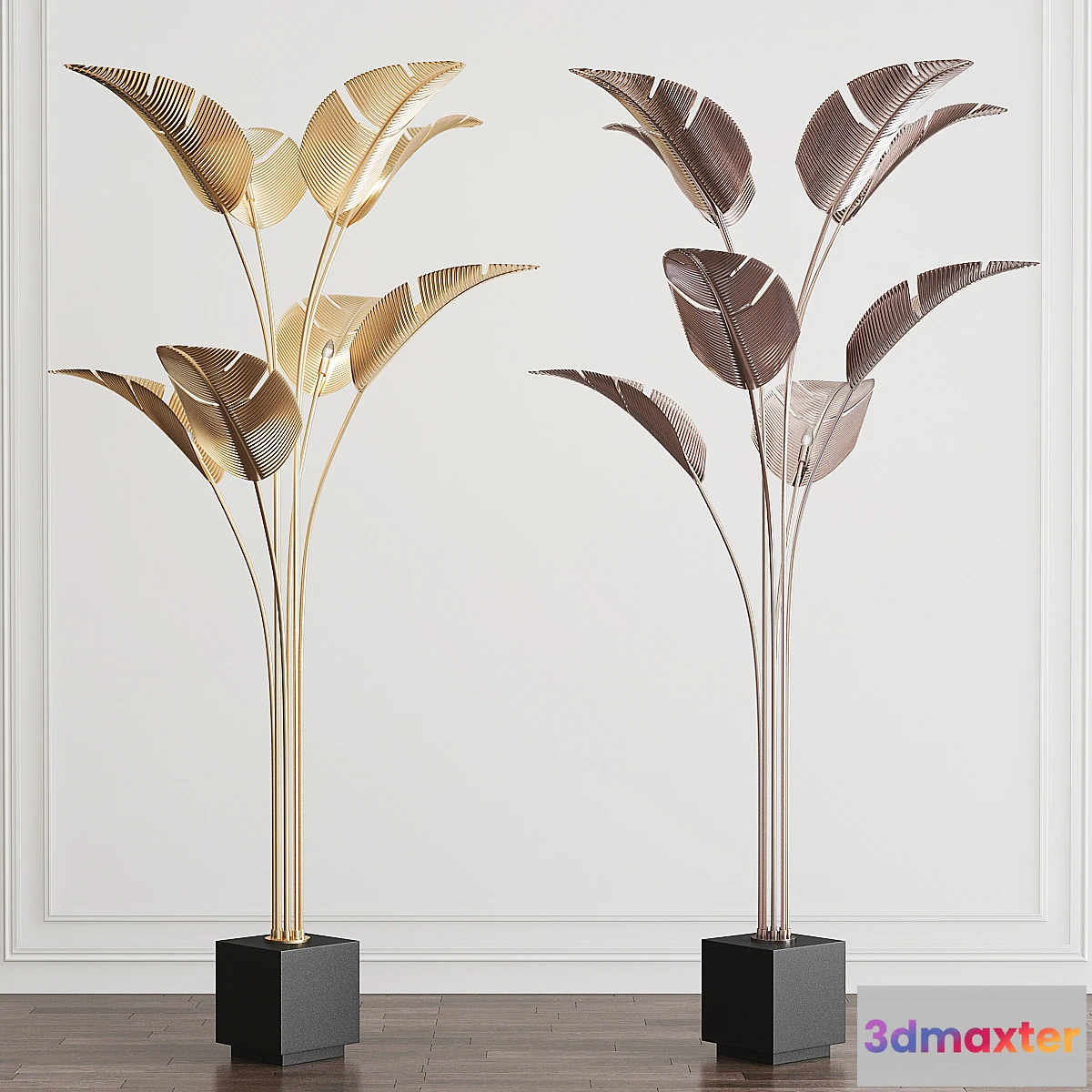 1438210 - Quindici Floor Lamp by Uttermost 3D Max