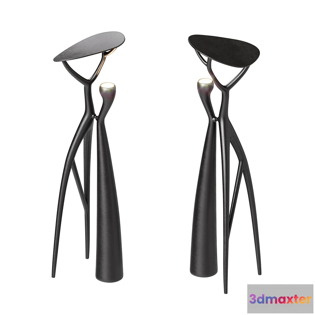 1439376 - Floor table Charles Trevelyan  On a Limb (Gray) 2010 3D Max