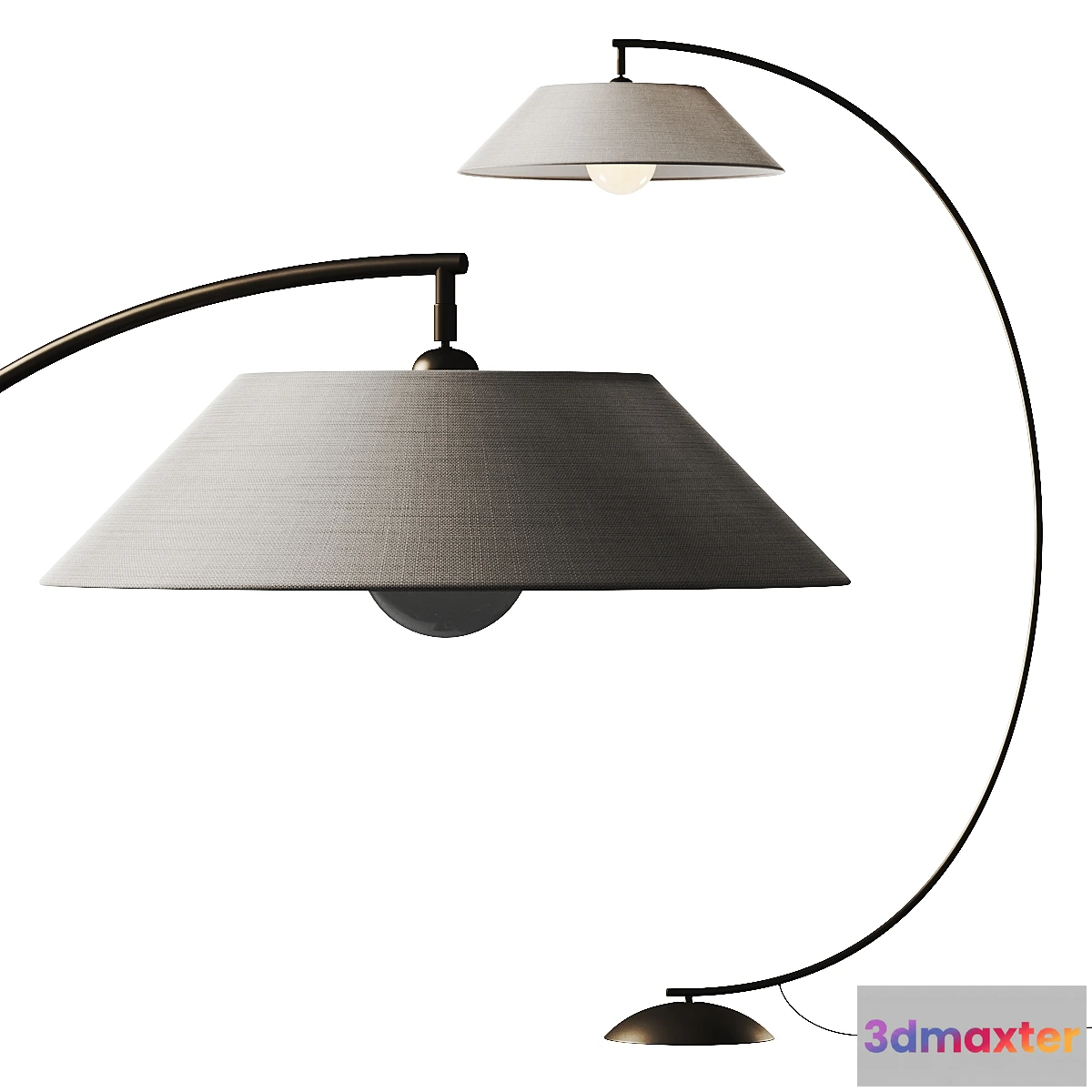 1440010 - Light & Lamps Circo Arc Floor Lamp 3D Max