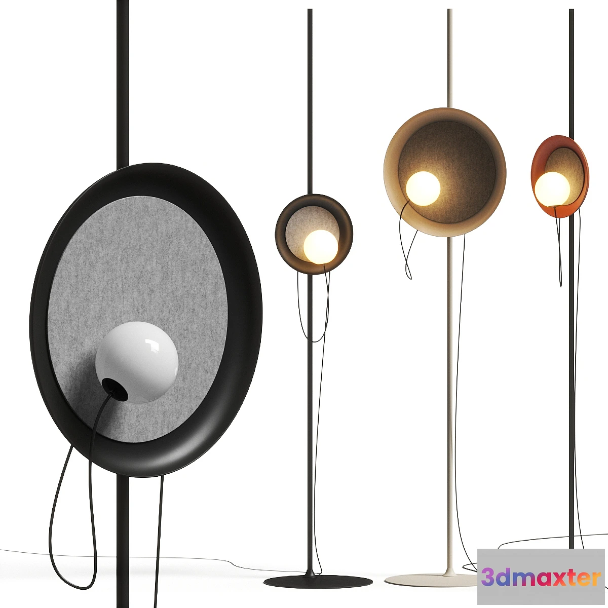 1443332 - Lampatron Margott FL Floor Lamps 3D Max