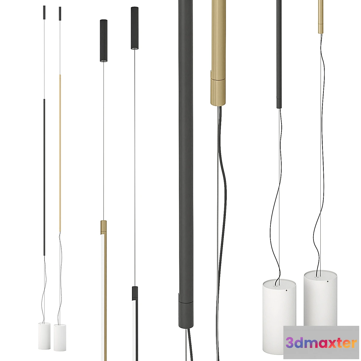 1444042 - Stelo 137 floor lamp 3D Max