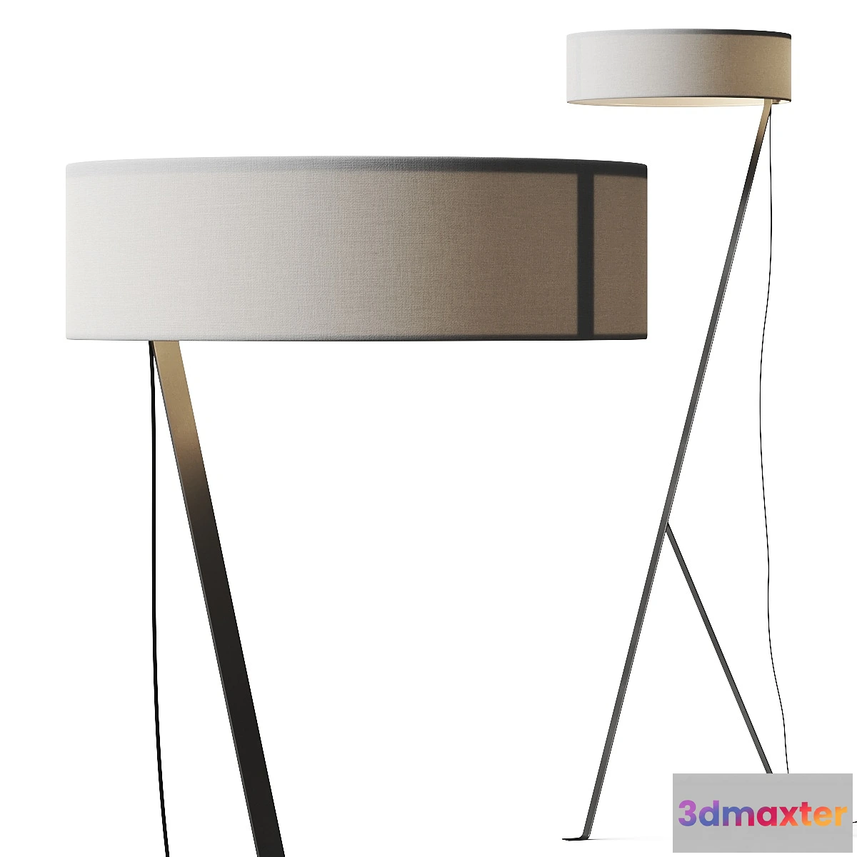 1447034 - Punt Chicago Floor Lamp 3D Max