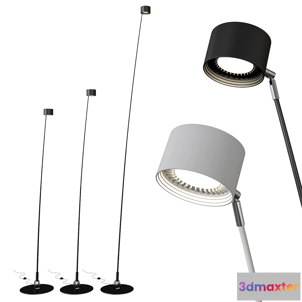 1447596 - Davide Groppi SAMPEI Floor lamp 3D Max
