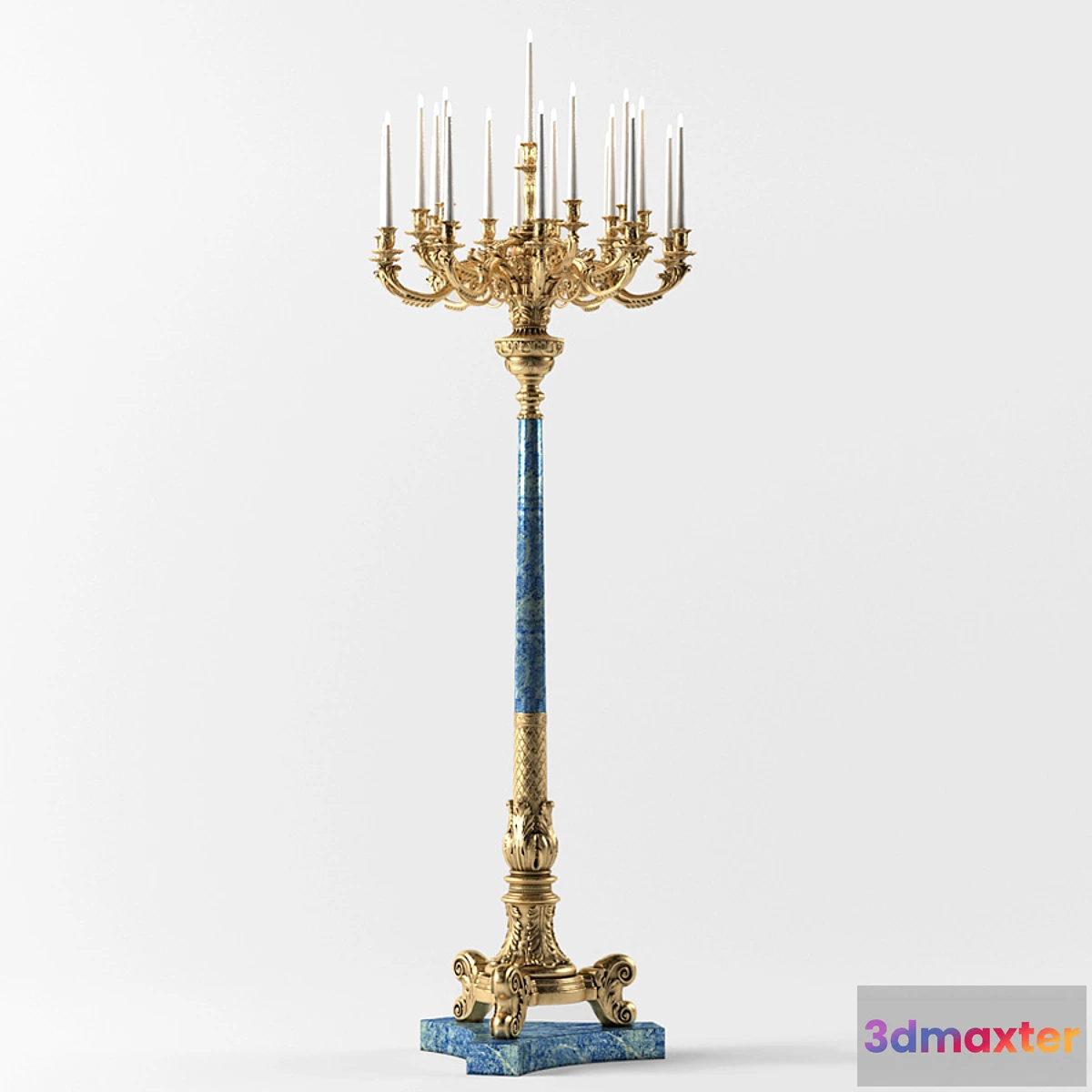 1449336 - Classic floor lamp BALDI 3D Max