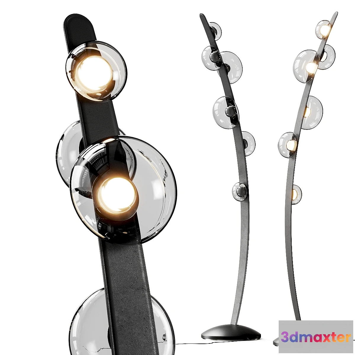 1450286 - Bomma Dew Drops Floor Lamp 3D Max