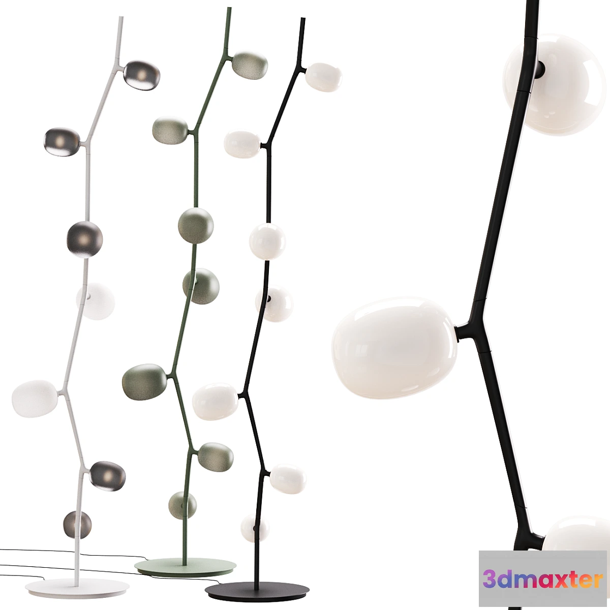 1450480 - Ivy  by Brokis Floor Lamp 005 3D Max