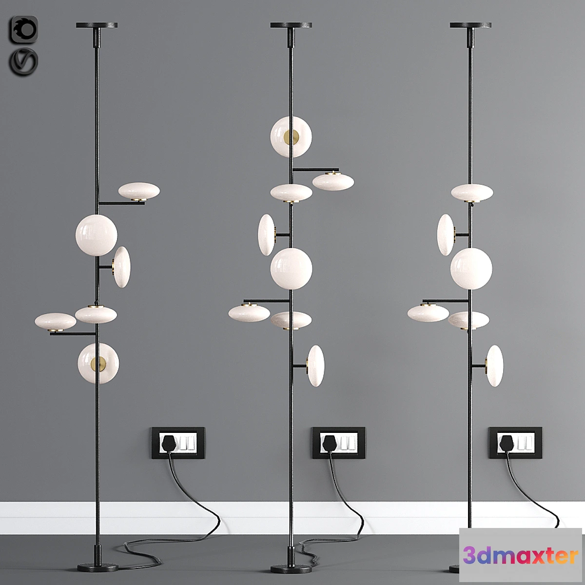 1451222 - Mami floor lamp 3D Max