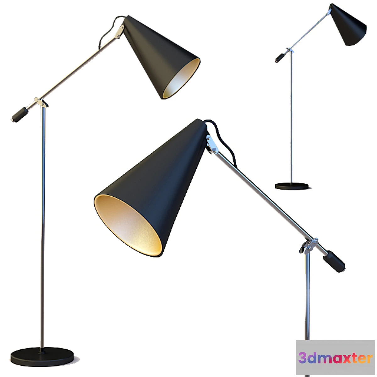 1453896 - Northern Lighting Me Floor Lamp 3D Max