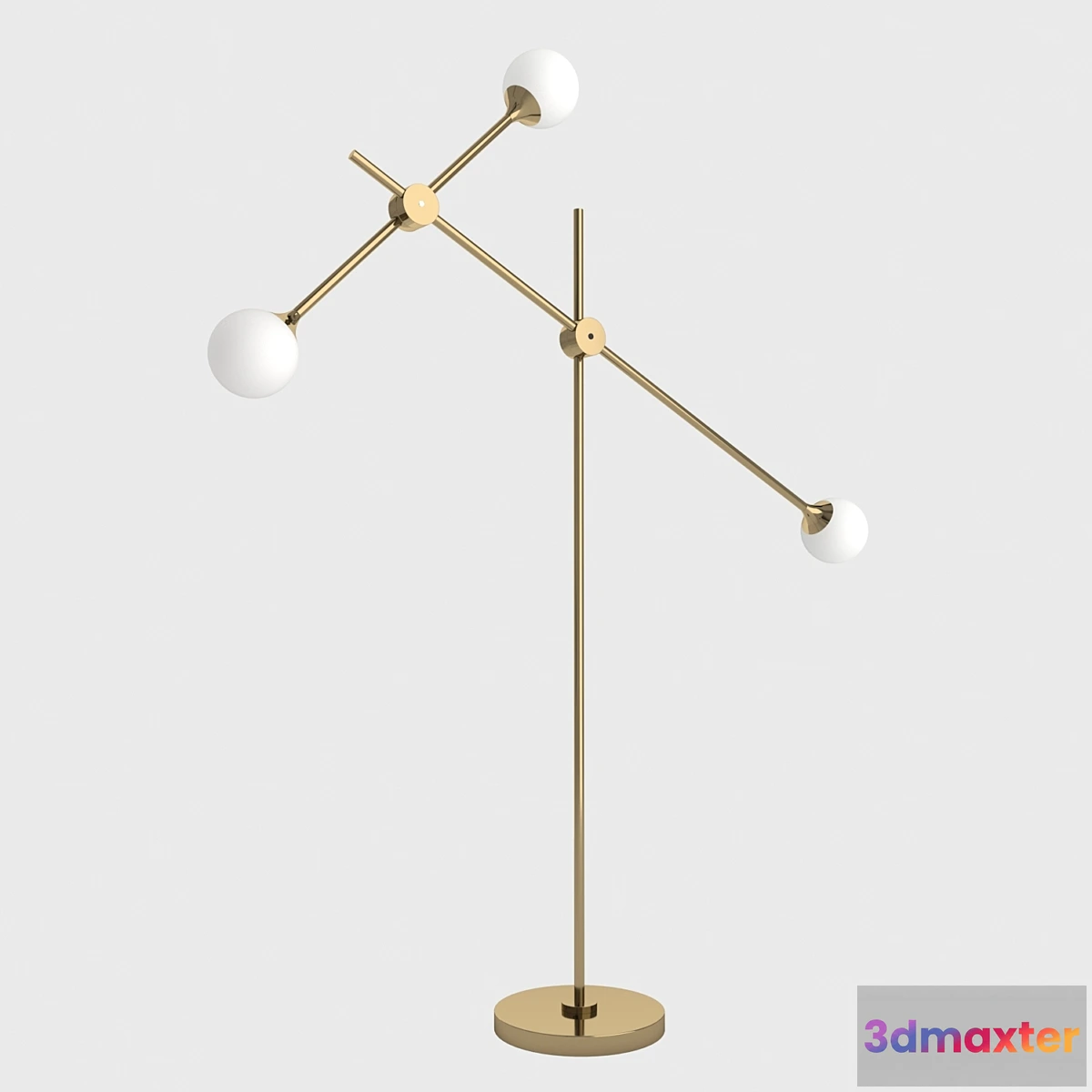 1455172 - Floor lamp lampatron tilt 3D Max