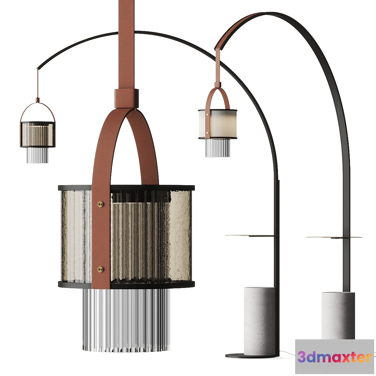 1457138 - Paolo Castelli Fanus Floor Lamp 3D Max