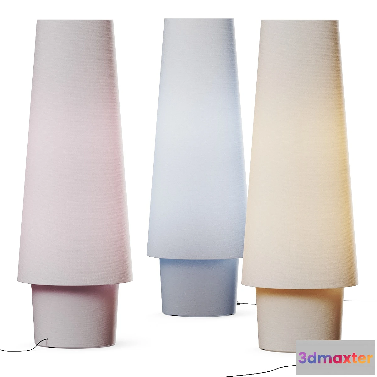 1458216 - Vondom Ulm Outdoor Floor Lamp 3D Max