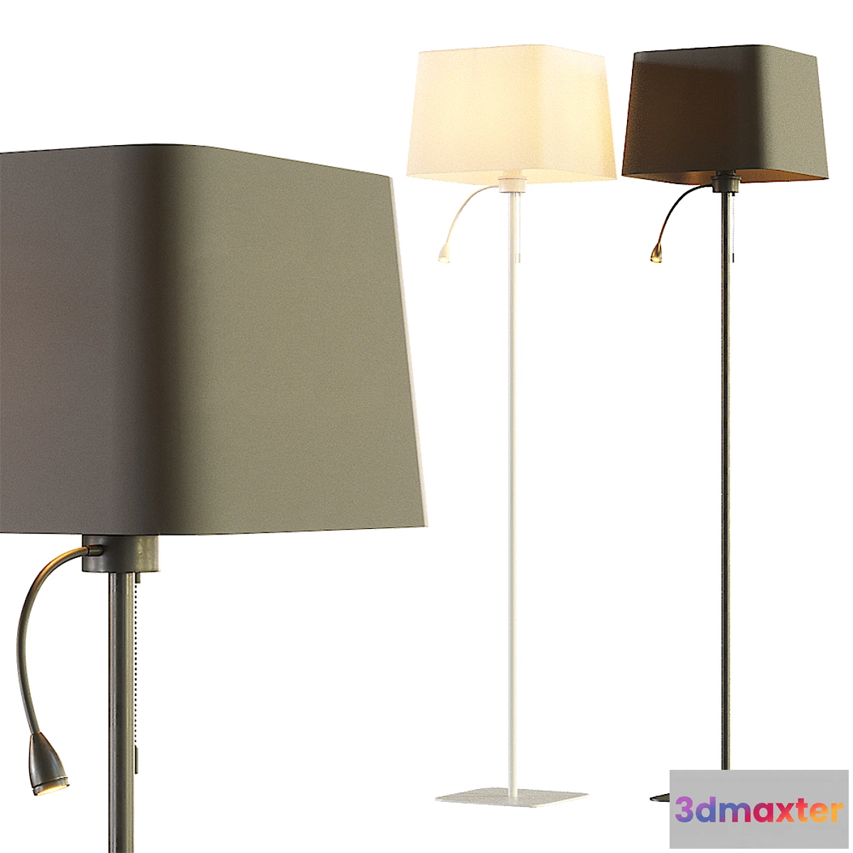 1463704 - Floor lamp Maytoni Farel 3D Max