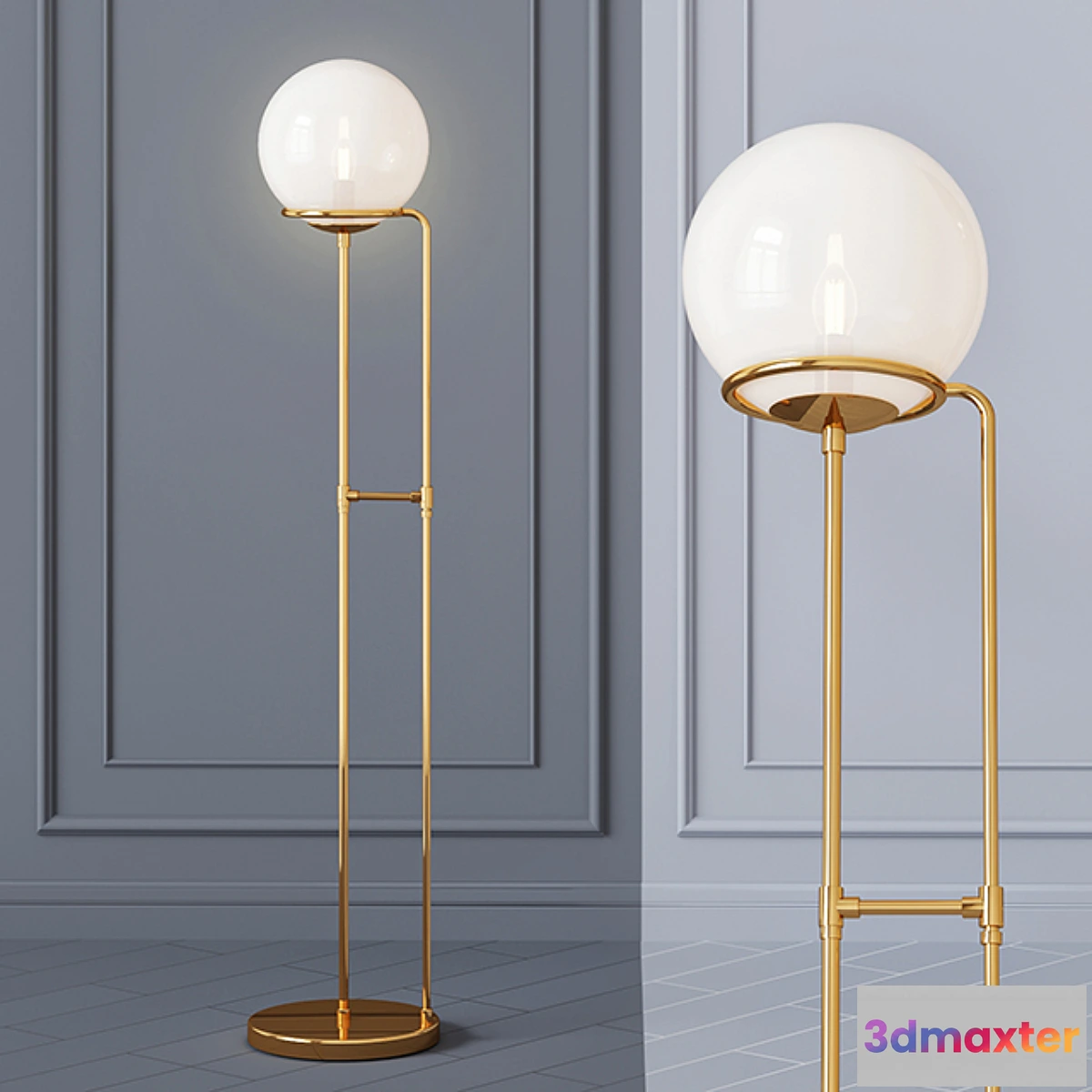 1463792 - Floor lamp Melissa Floor Lamp 3D Max