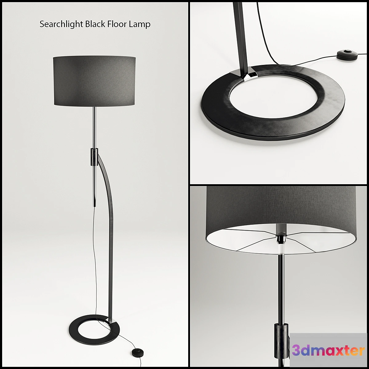 1464186 - Searchlight Floor Lamp 3D Max