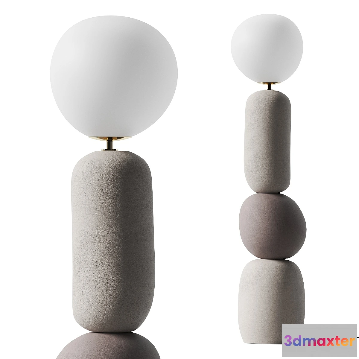 1466036 - Westwing Stehlampe Chakra Floor Lamp 3D Max