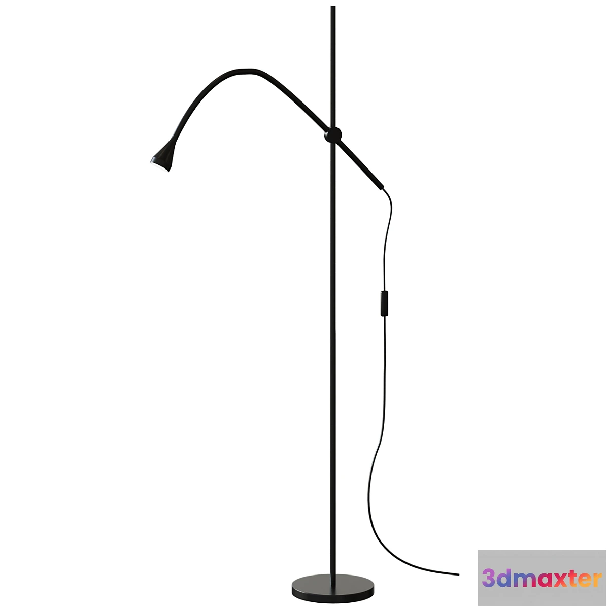 1466278 - NÄVLINGE NEVLINGE Floor lamp LED black 3D Max