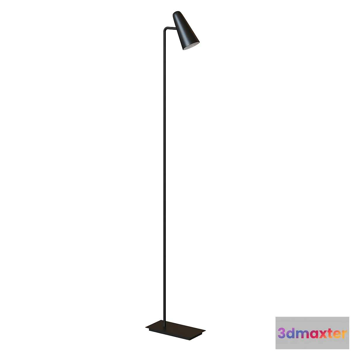 1467506 - Floor lamp Lao black 3D Max