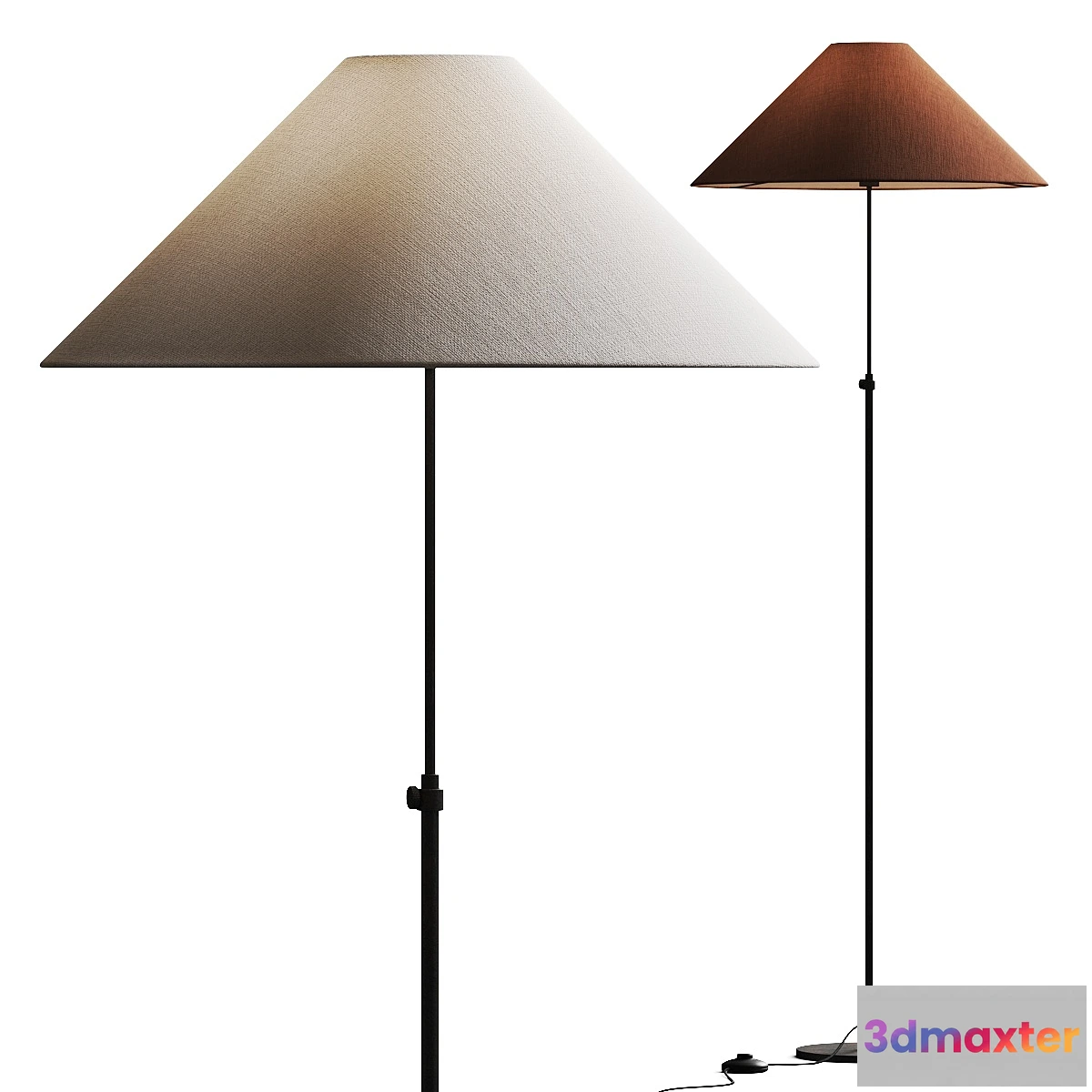 1467774 - Zara Home Adjustable Floor Lamp 3D Max