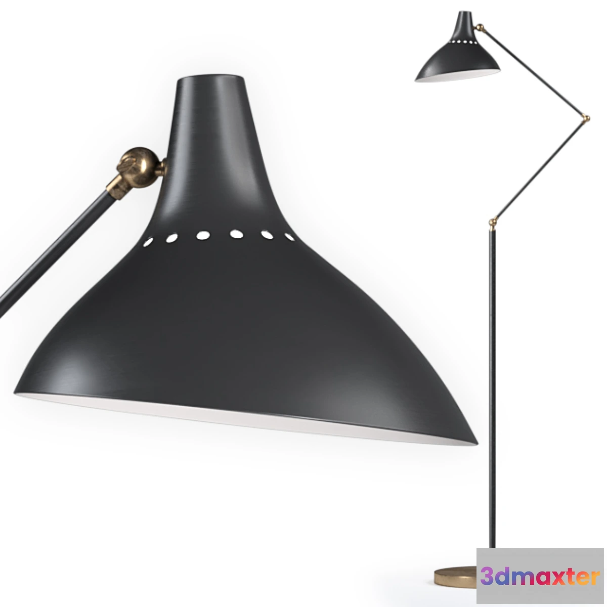 1467796 - ELTE CHARLTON FLOOR LAMP 3D Max