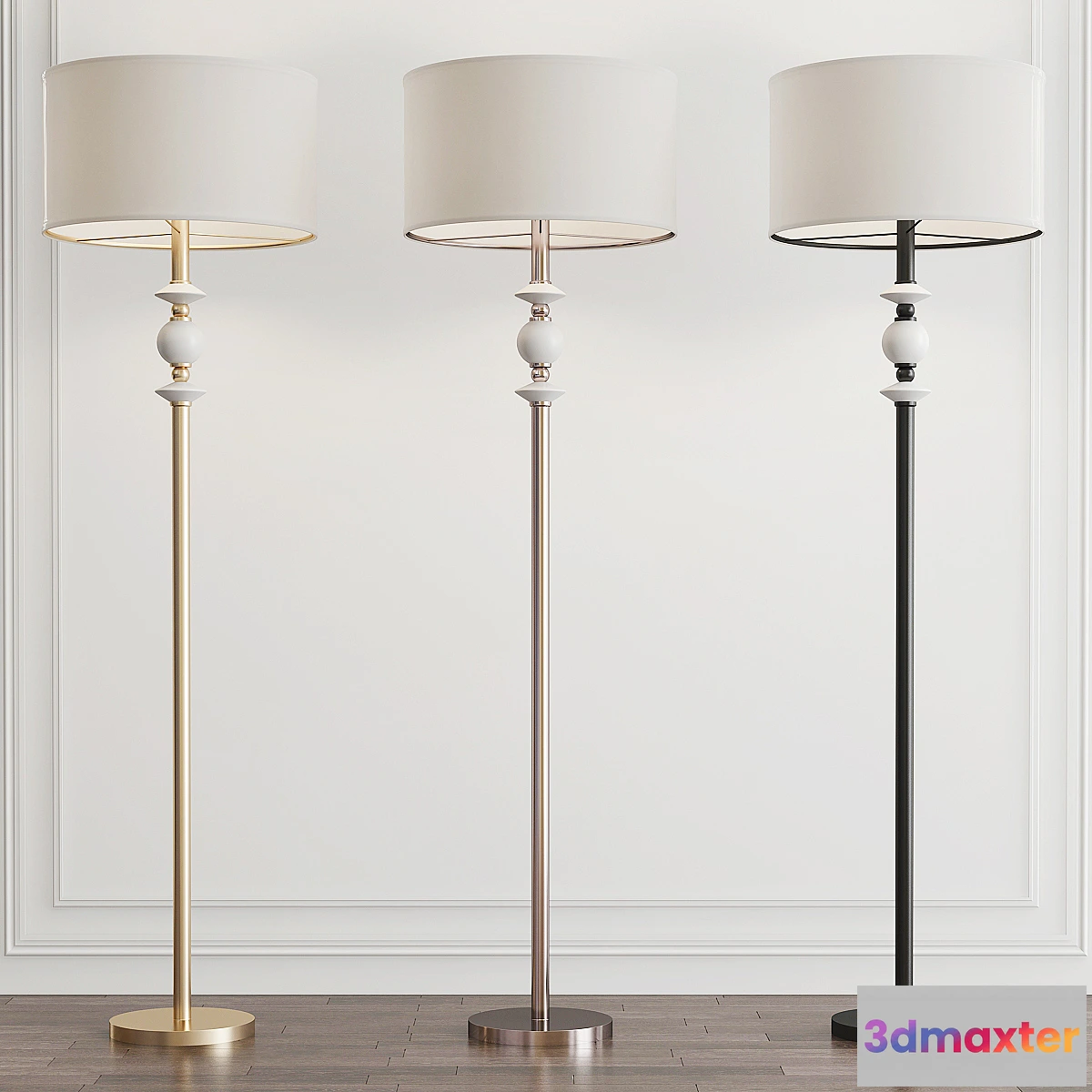 1467990 - Briar Rose Floor Lamp by Dimond 3D Max