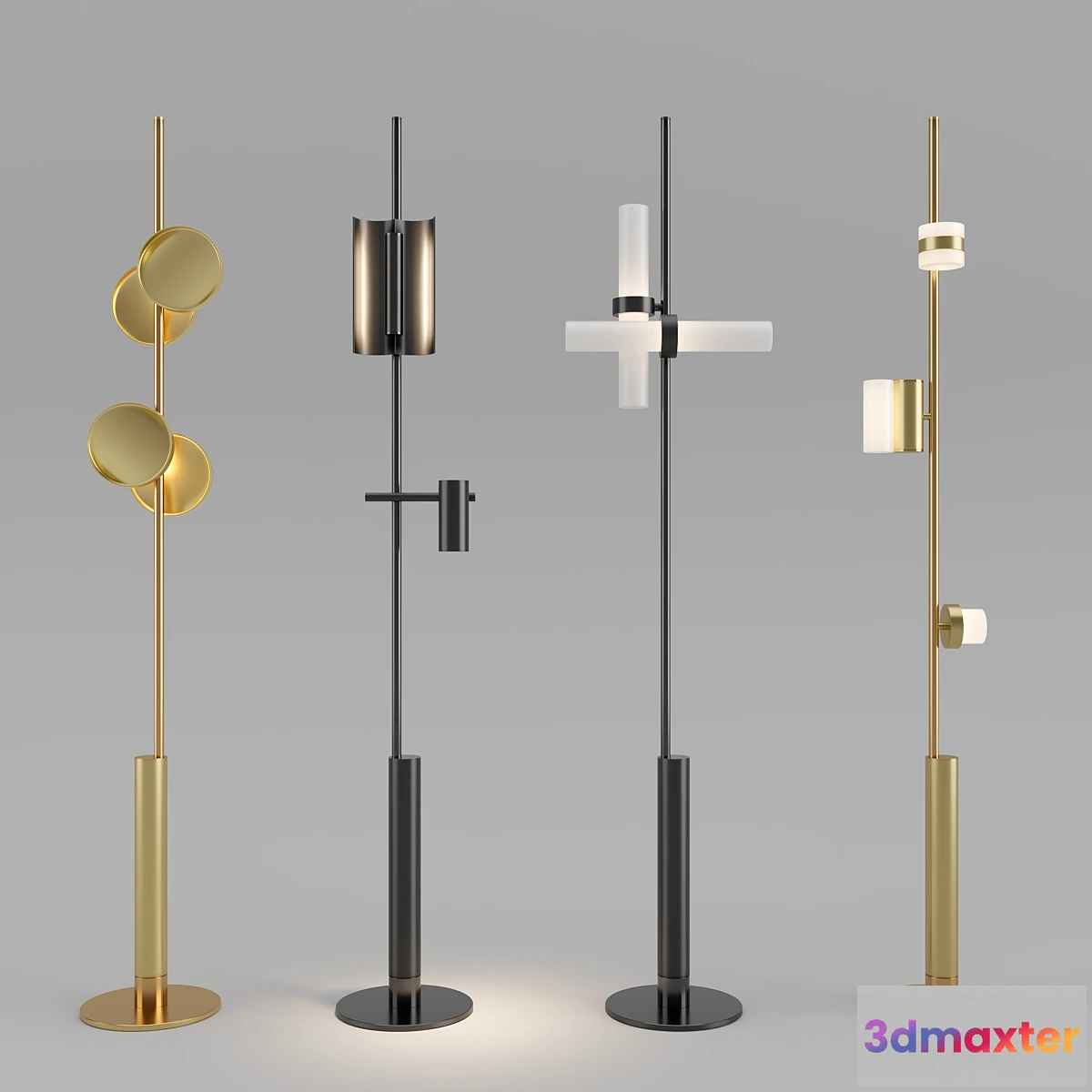 1470416 - rakumba typography cilon floor lamp 3D Max