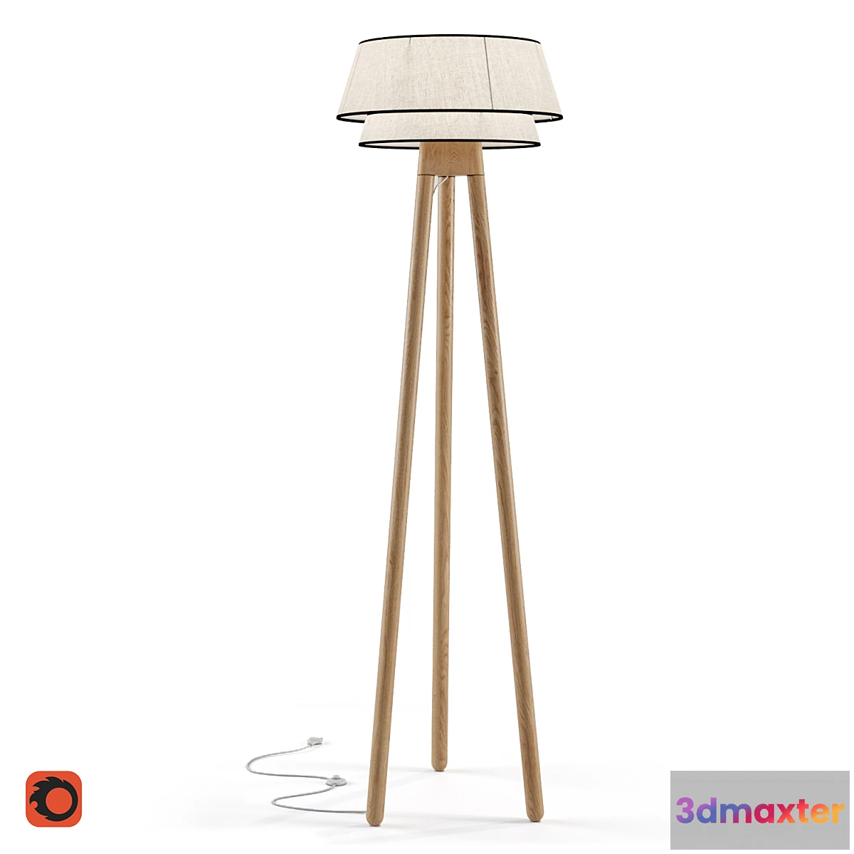 1473962 - Floor lamp La Redoute Epilogon 3D Max