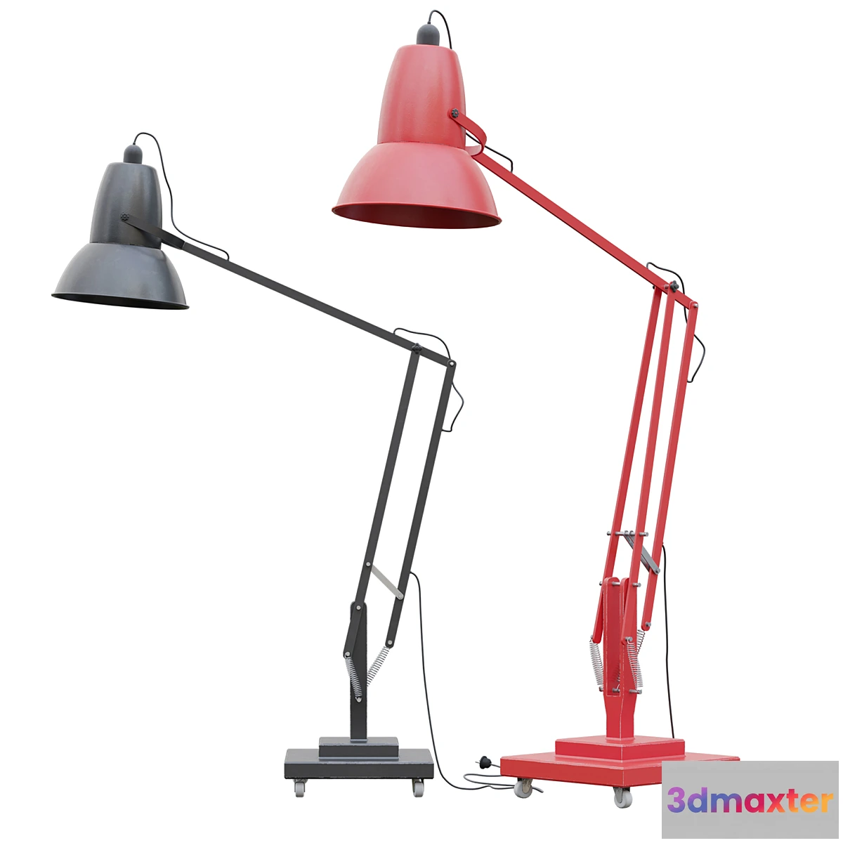 1474882 - Anglepoise 1227 Giant Floor Lamp 3D Max