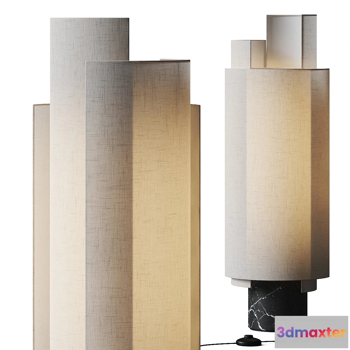 1476172 - Punt Rio Floor Lamp 3D Max