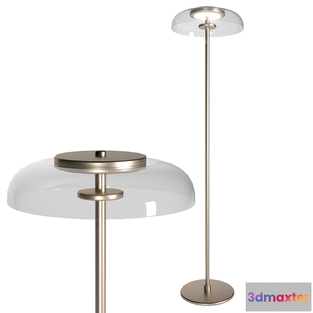 1477736 - LED7 Future Lighting Nuura - Blossi Floor 3D Max