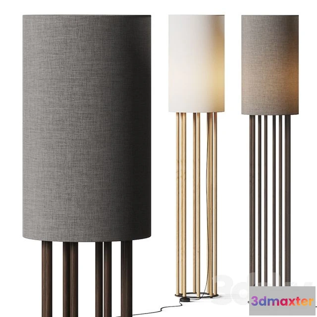 1537930 - Maigrau Linn High Floor Lamp 3D Max