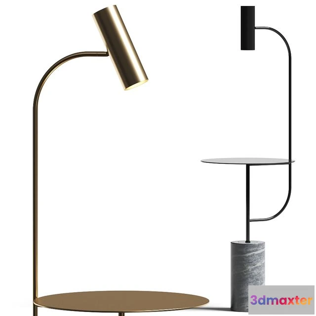 1546189 - Roche Bobois Pasteur Floor Lamp 3D Max