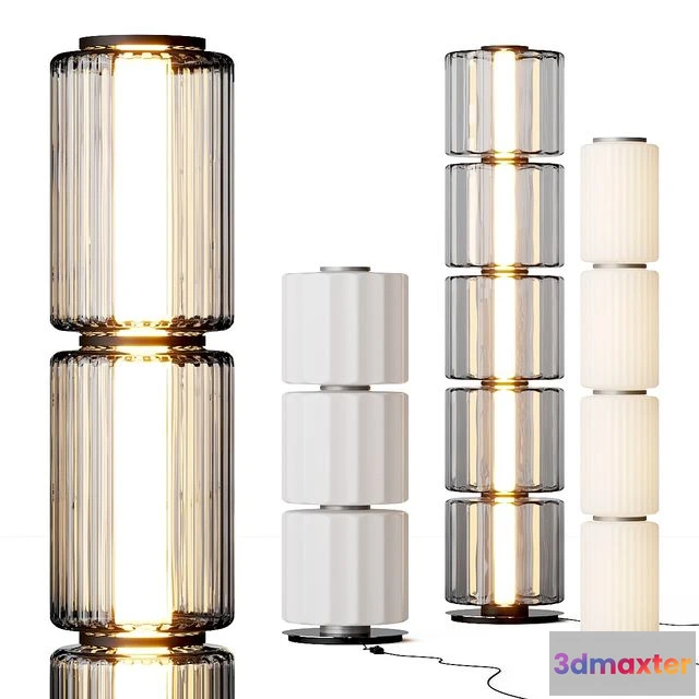 1549387 - And Column Floor Lamps 3D Max