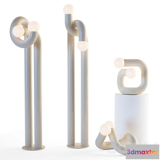1550485 - Axel Chay LAMPADAIRE Set 3D Max