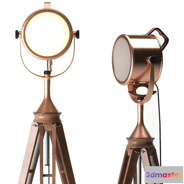 1559413 - Floor lamp vintage 3D Max