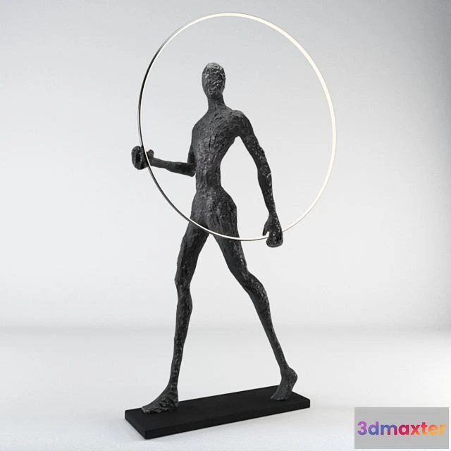 1560570 - Floor lamp LED Man Ring H215 3D Max