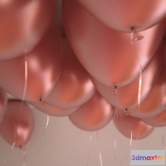 1562749 - 25 balloons 3D Max