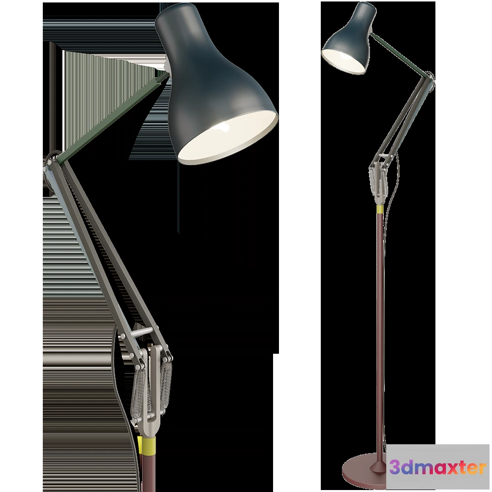 1655964 - Anglepoise - Floor lamp Type 75 Mini - Paul Smith Edition 4 3D Max