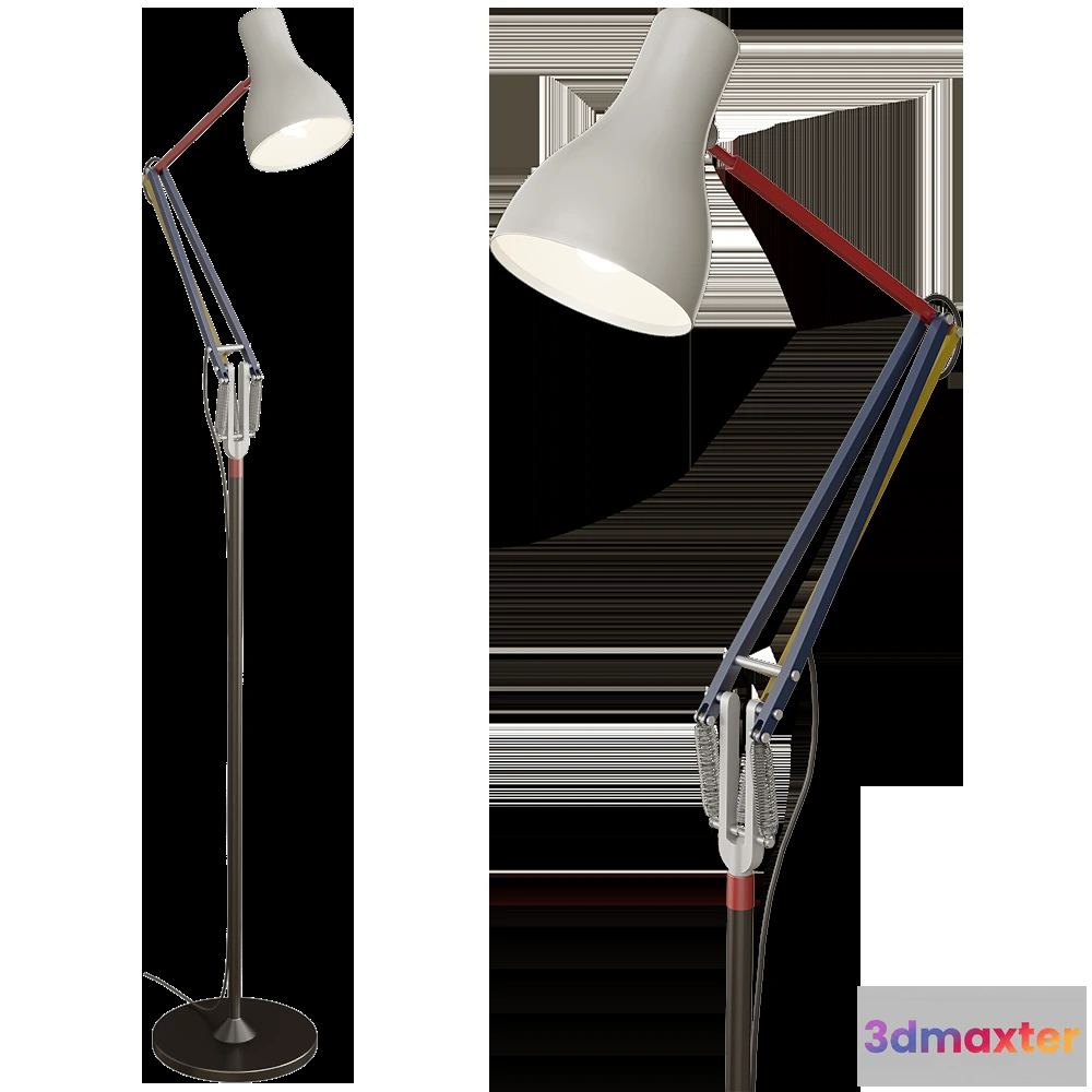 1655970 - Anglepoise - Floor lamp Type 75 Mini - Paul Smith Edition 3 3D Max