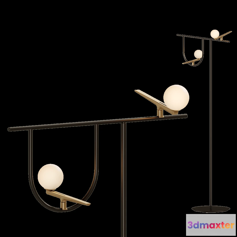 1655996 - Artemide - Floor lamp Yanzi 3D Max